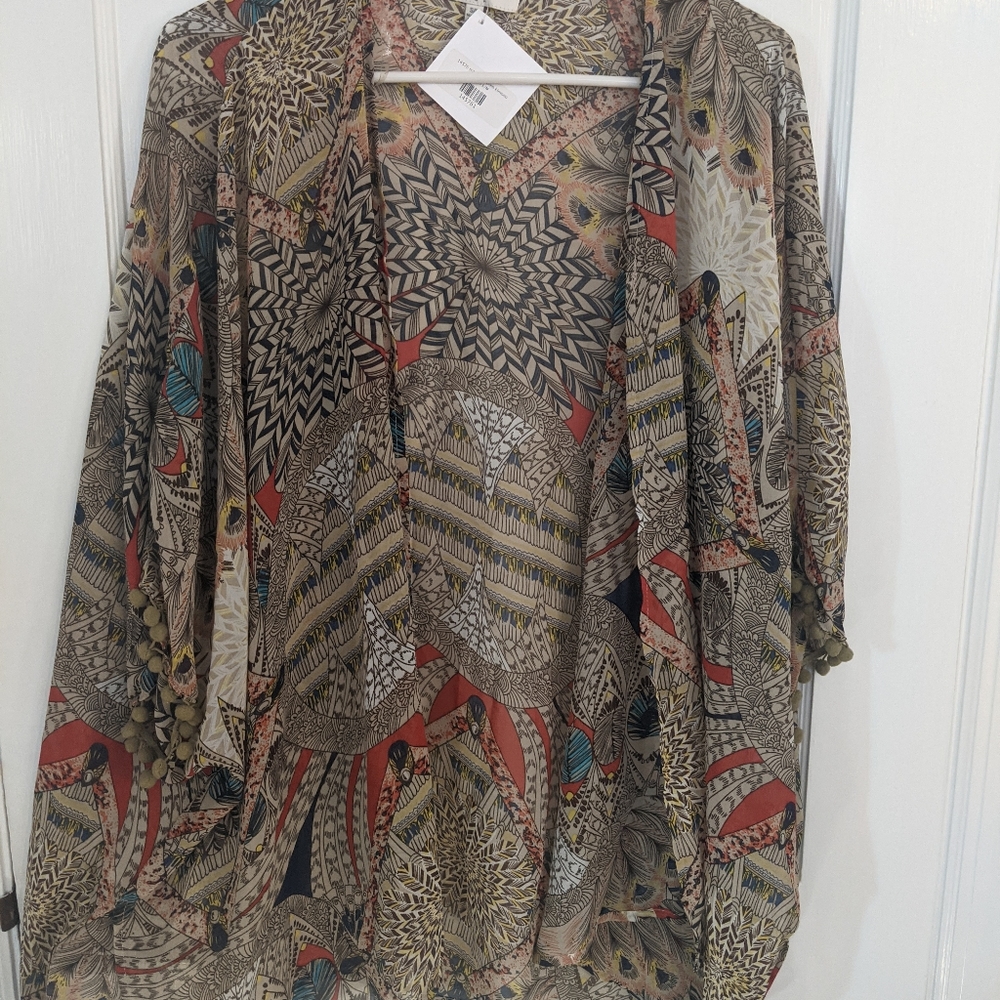 Women's Printed Kimono